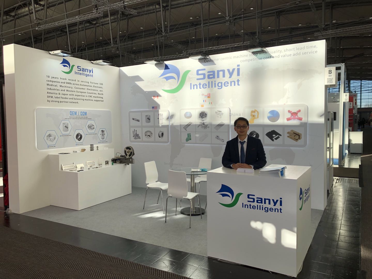 Sanyi successfully attened the 7th Hannover Messe in April, 2019